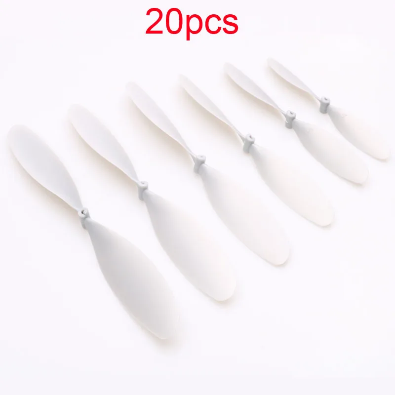 20PCS 6-10Inch Propeller 2-blade Paddle Aperture 1.5mm Silver Grey Props for DIY Elastic Rubber Band Powered Aircraft Model