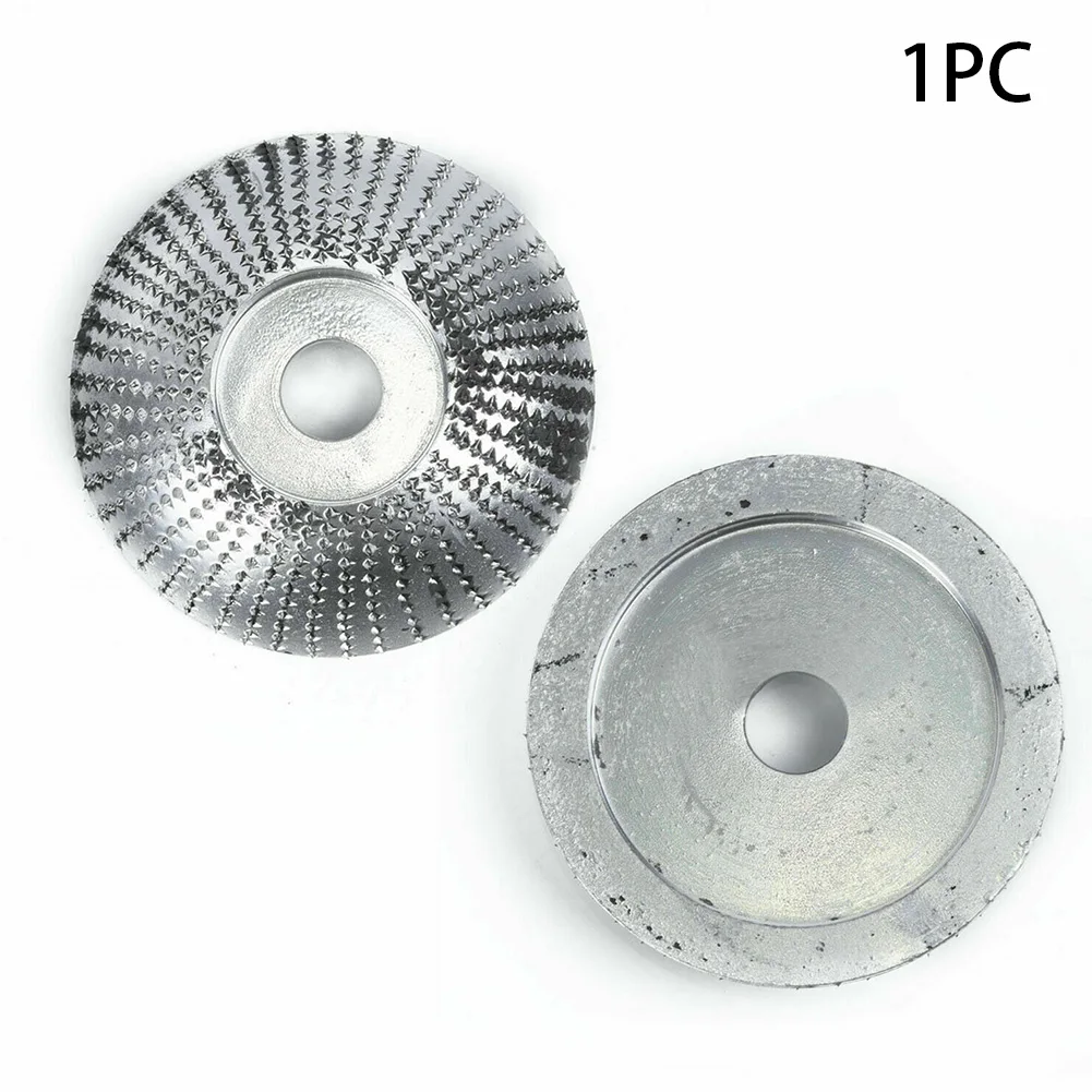 Hard Polishing Rotary Wood Grinding Wheel High Manganese Steel Abrasive Tool Time Saving Shaping Disc Angle Grinder Easy Operate