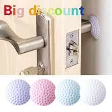1 шт., уплотненные настенные бесшумные дверные Обвайзеры для дома, противоскользящие резиновые наклейки, бесшумная защита для дверного замка, накладка на стену для дома