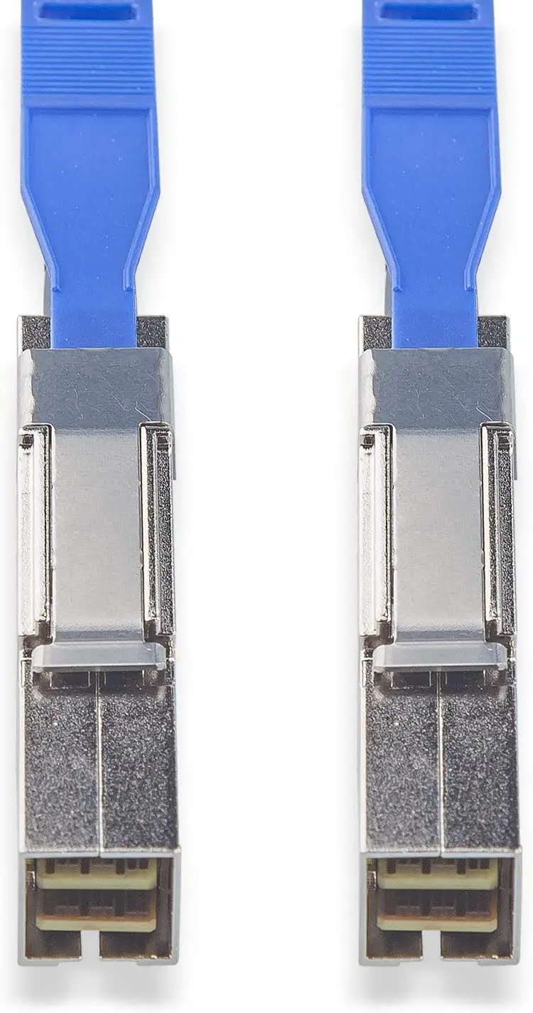 Mini SAS HD SFF-8644 to Mini SAS HD SFF-8644 AOC Fiber Optic Cable 5M/16.5FT