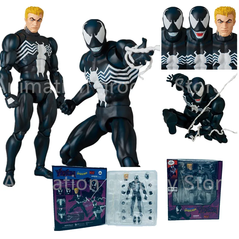 

New 16cm DC Justice League The Amazing MAFEX 088 Venom Comic Version Action Figure Model Toy Christmas Gift for Kids