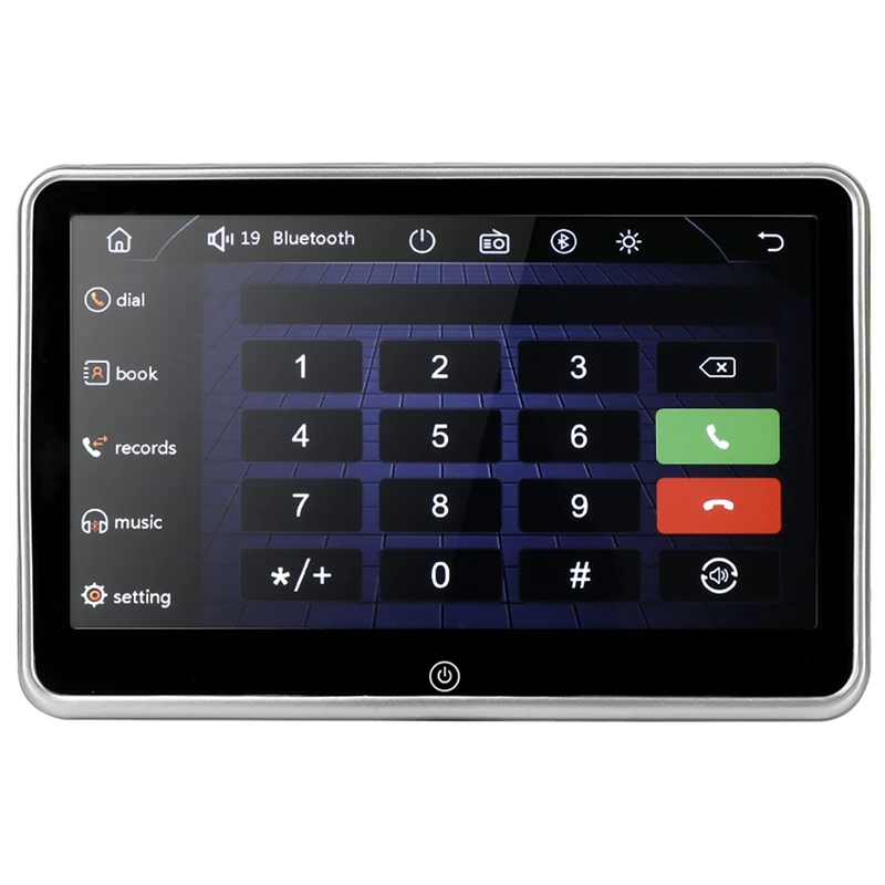 8 дюймов Hd Автомобильный подголовник монитор Dvd видео плеер Usb/Sd/Fm Tft Lcd цифровой экран нажмите кнопку Игры дистанционное управление автомобиля Mp5 плеер