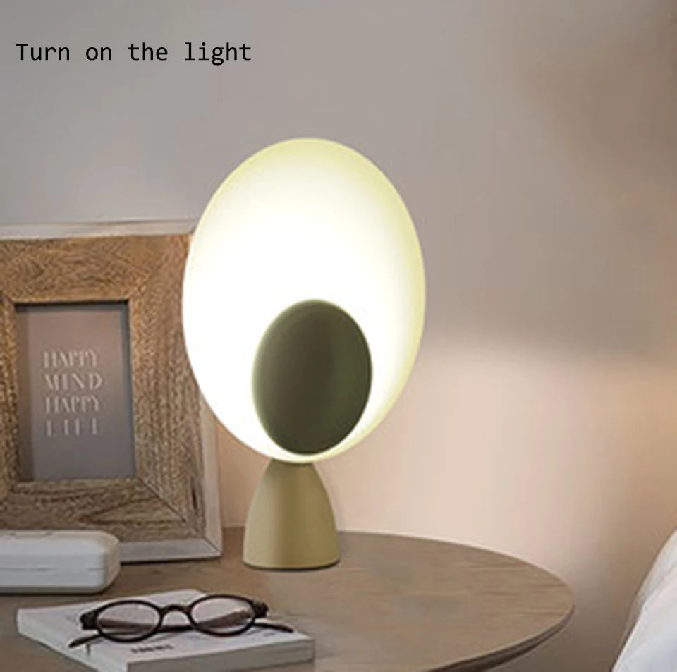 Nordic Creative LED Iron Art Table Lights Lighting Design Modern Bar Counter Bedroom Bedside Decoration Study Lamp Light Fixture
