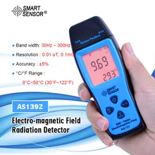 Смарт-датчик цифровой дозиметр радиации мини ЭДС метр ЖК-дисплей электромагнитное поле метр детектор излучений, Дозиметр Тестер EMF счетчик