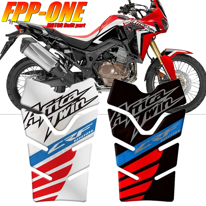 Для HONDA CRF1000L AFRICA TWIN защитная накладка на бак мотоцикла 3D Gel Sticker Decal CRF1000 L |