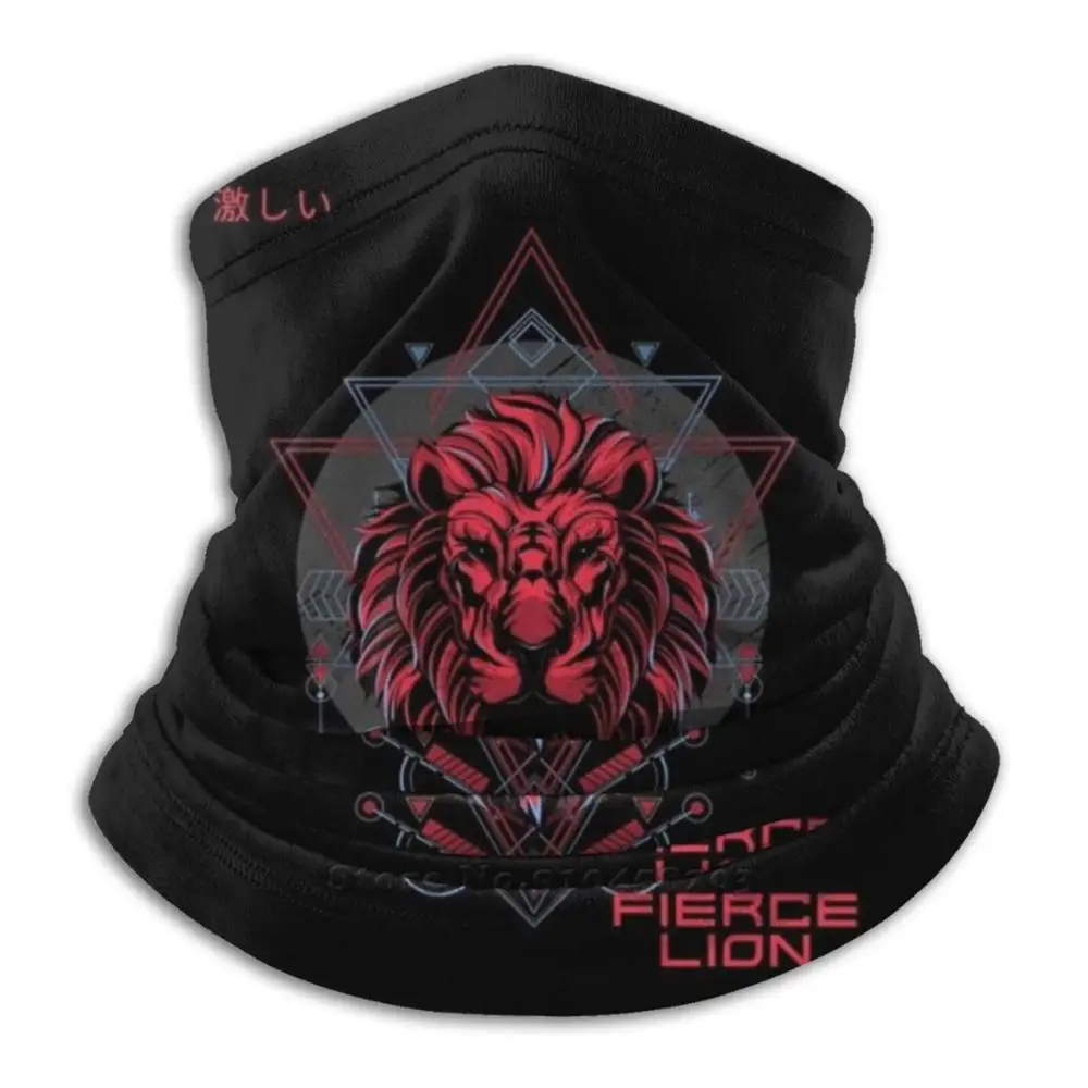 Японский Мистик-персонажи Mecha Fierce Lion микрофибра для шеи Бандана Шарф маска лица |