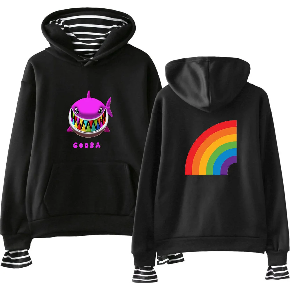 Толстовка Rapper Tekashi69 Tekashi 69 6ix9ine Gooba с принтом из двух частей женские и мужские