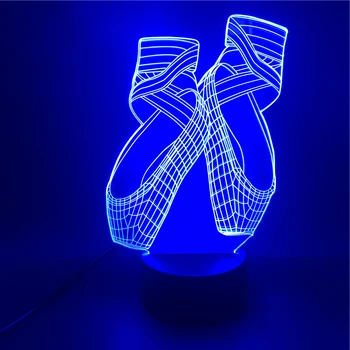 

Bluetooth Base Dancing Shoes Pretty Gift for Girls Bright Base Hot Selling LED Night Light USB Decoration Child Kids Festival