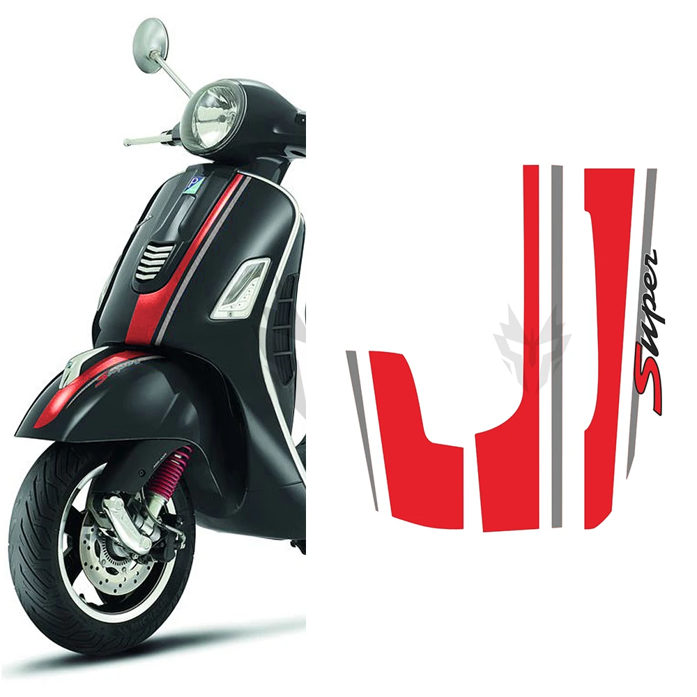 For Vespa GTS 300 Super 2008 2018 and GTV GTS 250 300 300ie Motorcycle  Decals Kit PVC|Decals \u0026 Stickers| - AliExpress