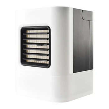 

ABVP Usb Mini Portable Air Conditioner Humidifier Purifier Plus Led Night Lightair Cooling Fan Air Cooler Fan for Office Home