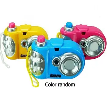 

Mini Plastic Cartoon Simulation 8 Different Light Patterns Camera Projector Toys Kids Educational Funny Toy Cameras