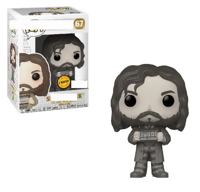 67 with box Funko Pop Movie Гарри Поттер Гермиона Рон Добби Луна персонажи Дамблдор 10 см Виниловая кукла Фигурка Коллекция Модель игрушки - Цвет: 67 with box