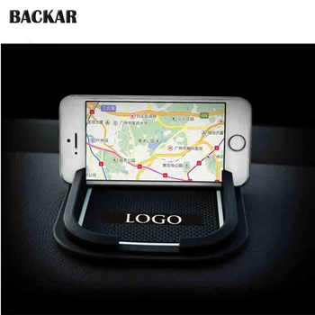 

Car Styling Non-slip Pad Phone Holder Mat Emblem Stickers For Mazda CX5 3 6 CX-5 Peugeot 307 308 3008 508 Vehicle Accessories