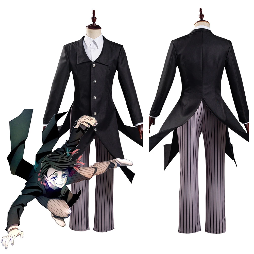 Kimetsu No Yaiba Movie Mugen Ressha Hen Demon Slayer Movie Infinitytrain Enmu Cosplay Costumes Halloween Carnival Suit Anime Costumes Aliexpress
