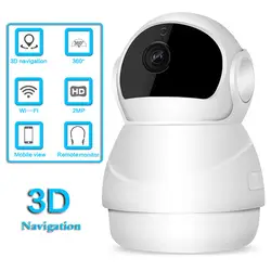 HD CCTV камера 1080P IP камера 360 градусов панорамная WiFi "рыбий глаз" ночное видение двухсторонняя аудио камера наблюдения детский монитор