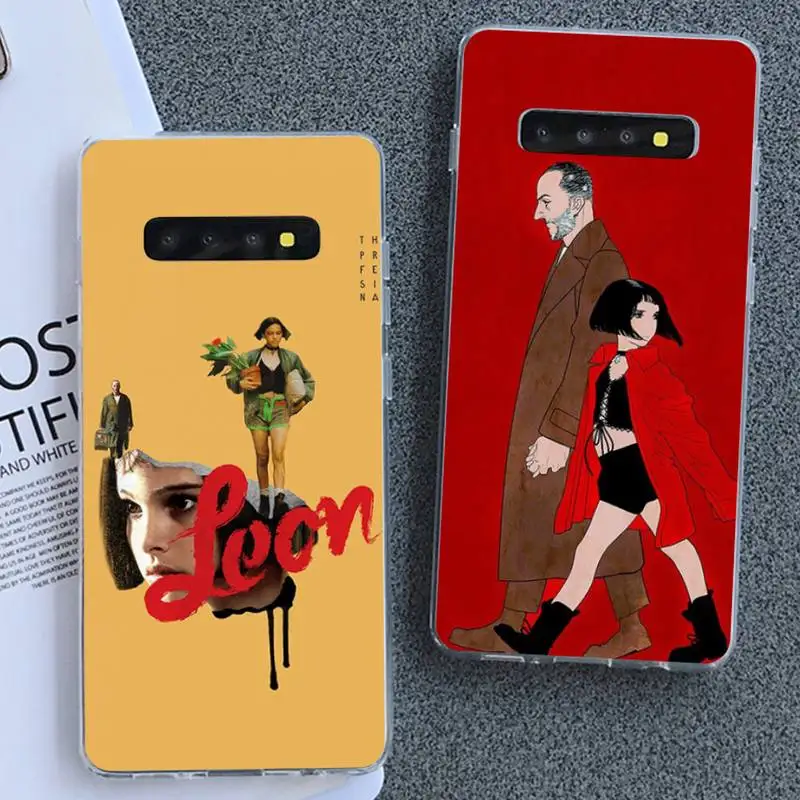 Ornate Leon Matilda Натали Портман чехол для телефона Samsung S6 7 8 9 10 S8 Plus S10E S10 Lite Edge |