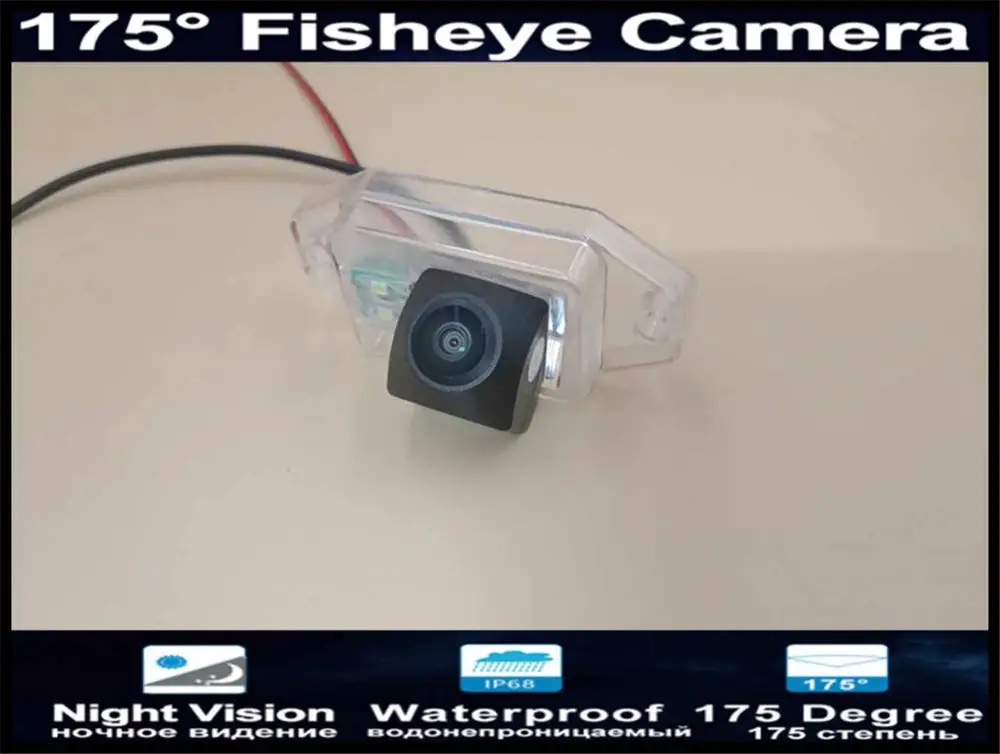 HD 1080P 175 Degree Fisheye Reverse Parking Car Rear view Camera for Toyota Land Cruiser Prado 120 Series 2002 -2006 | Автомобили и