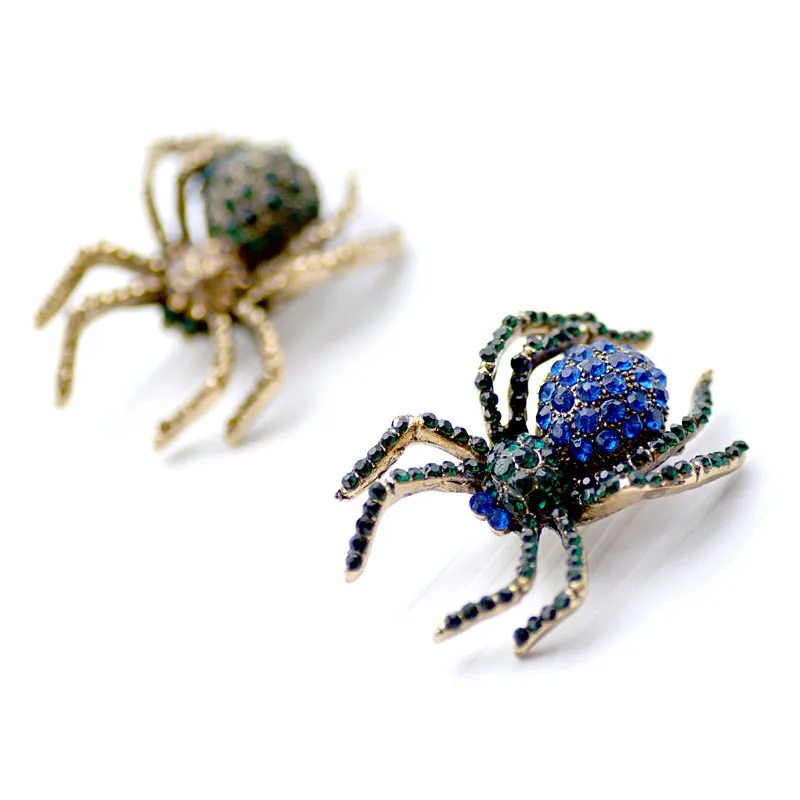 muylinda Rhinestone Spider Brooch Women's Pins And Brooches Fashion Insect Brooch Bouquet For Women Men