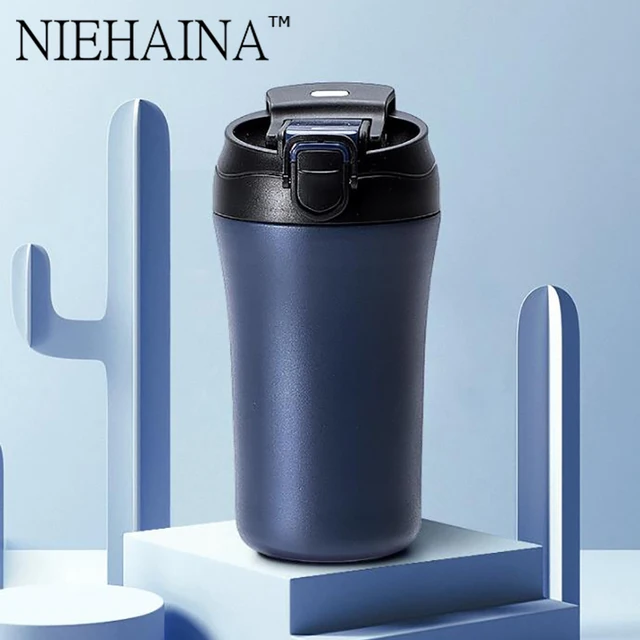 400/380 Ml Thermos Lombik Kávé Bögre Dobble Megvastagodott Nagy Autó Termosz Utazás Thermo Cup Thermosmug Ajándékok Vákuum Lombikhoz - Image 3