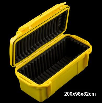 Tool Box Outdoor Shockproof Sealed Waterproof Safety Case ABS Plastic Tool Dry Box Caja De Herramienta 3 Sizes plumbers tool bag Tool Storage Items