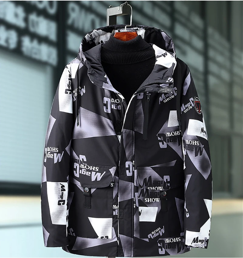 Зимняя куртка для женщин, 8XL 9XL 10XL размера плюс, парка с капюшоном, с хлопковой подкладкой, толстая теплая ветровка, зимняя верхняя одежда, пальто