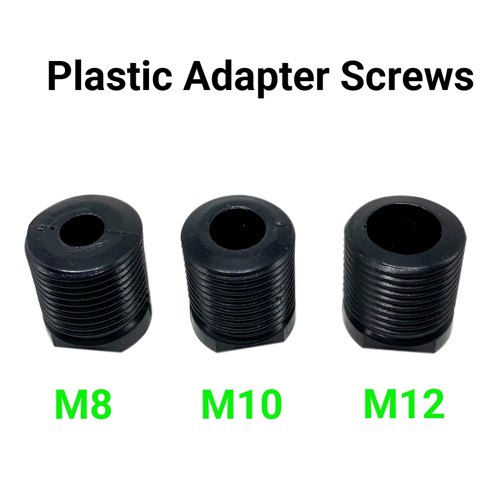 Universal m8 m10 m12 Plastic Black Shift Knob Adapter Manual Transmission Shifter Screw | Автомобили и мотоциклы