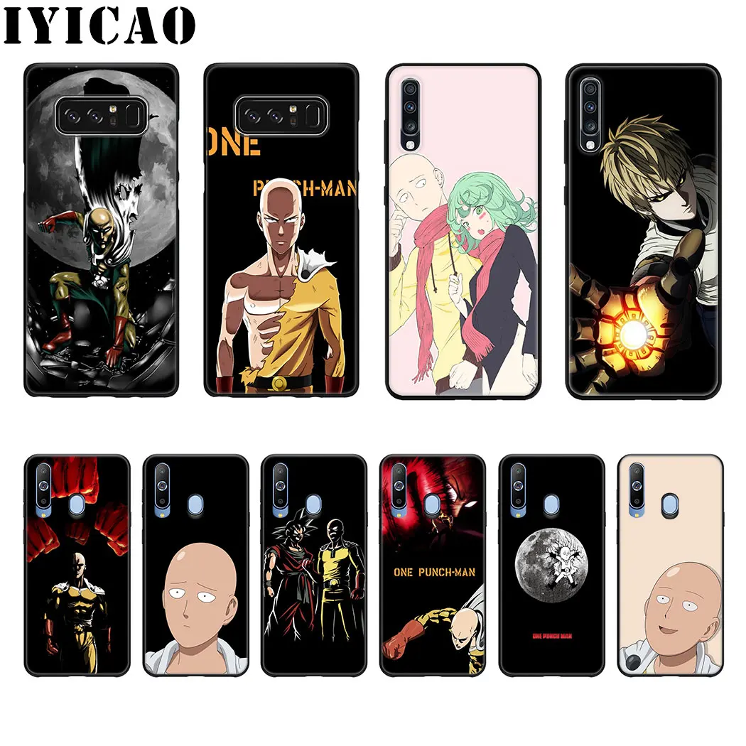 Мягкий силиконовый чехол One Punch Man для samsung Galaxy Note 8 9 10 Plus A50s A40s A30s A20s A10s TPU |