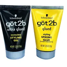 35 г Got2b гель для волос, приклеенный для укладки волос 1,25 Унций, воск для волос, фиксированный на заказ, форма для волос без хлопьев, спрей, ультра Непобедимый стиль