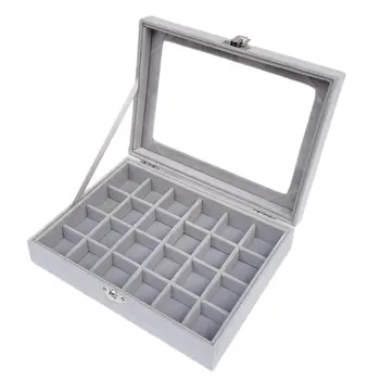 

Dustproof Jewelry Box Suitable For Rings Earrings Bracelets Necklaces Jewelry Storage Flannel Storage Boxes