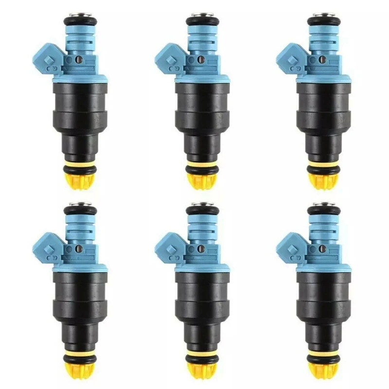 6Pcs Car Fuel Injector for -BMW 3 E30 E36 5 E34 8 E31 7 E32 E38Z1 0280150715 1734776 | Автомобили и мотоциклы