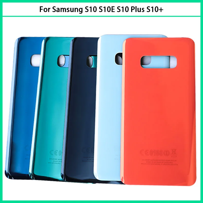 10 шт./лот Новый S10 корпус чехол для Samsung Galaxy Plus S10E G973 G975 крышка батареи Дверь Задняя