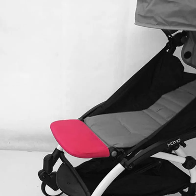 Rose pink 14 см детская коляска опора для ног Подножка для детской коляски удлинение Подножка педаль детская коляска аксессуары - Цвет: Rose pink