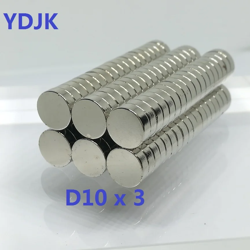 10 Neodym-Power-Magnete Magnet 5 x 5 x 3  mm 