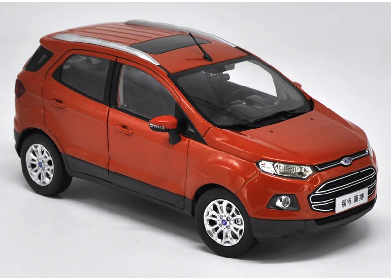 1:18 Высокая тщательная FORD ECOSPORT SUV сплав модель автомобиля статические металлические модельные автомобили с оригинальной коробкой