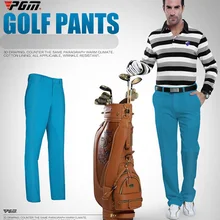PGM штаны для гольфа мужская полиэфирная суконная ткань полная длина водонепроницаемые брюки 7 цветов XXS-XXXL толщина умеренная весна лето