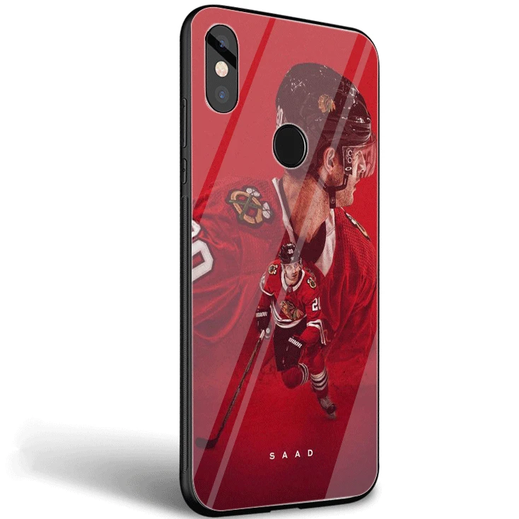 G2 Стекло чехол для телефона для Xiaomi mi F1 A1 A2 5X 6X Red mi Примечание 5 6 7 Pro 6A 4X крышка хоккейный спортивный красочные - Цвет: G2