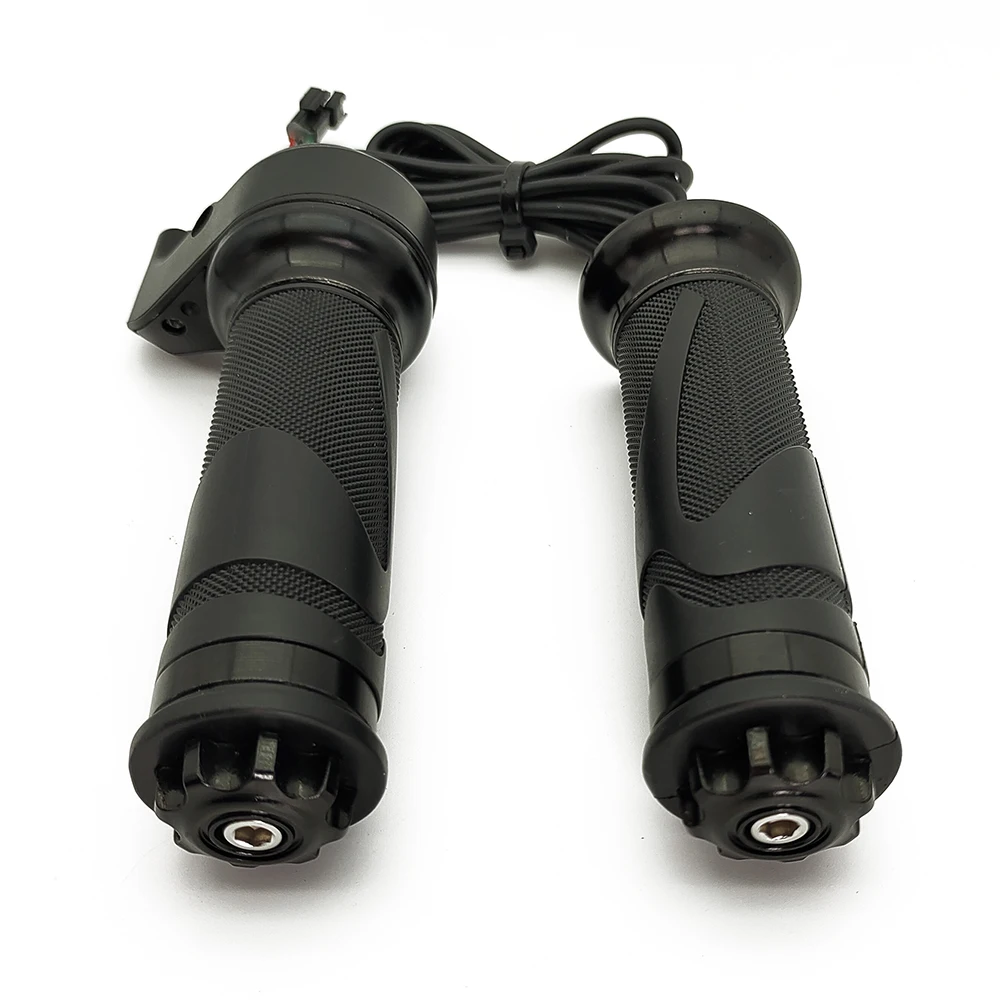 ConhisMotor 24V 36V 48V 60V 72V Universal Ebike Full Bar Twist Bike Throttle For Electric 3 Wire Speed Electric Bicycle Parts