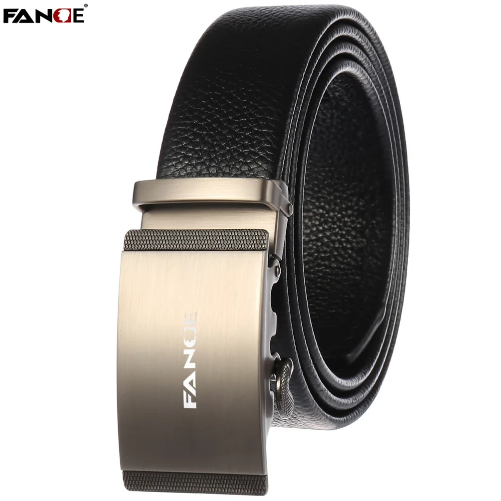 FANGE мужской ремень натуральная кожа класса люкс высокого качества мужские ремни