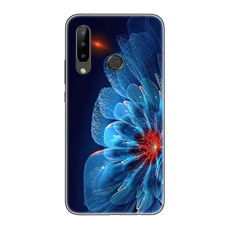 A312 Чехол для телефона s Для Doogee N20 Y9 Plus N10 Y7 Y8 чехол с милым рисунком розового волка Мягкая силиконовая задняя крышка Fundas Para - Цвет: A312