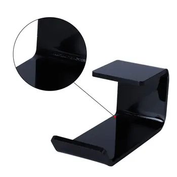 

Universal Earphone Sticky Display Stand Sticker Acrylic Headphone Bracket Hanger Under Desk Wall Mounted Headset Holder Hook