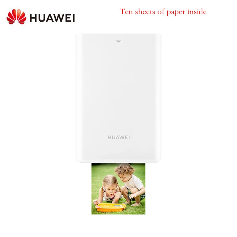 Huawei AR Портативный Карманный фотопринтер мини портативный DIY фотопринтеры для смартфонов Bluetooth 4,1 300 точек/дюйм принтер