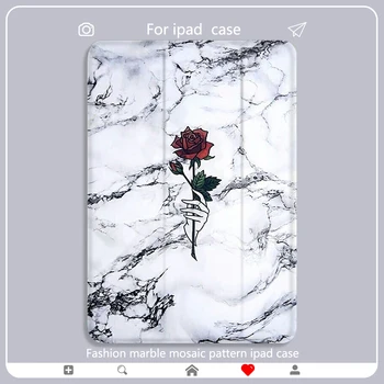 

Vintage Marble Tablet Stand Cover For iPad 11 Pro 2020 Air 2 Mini 5 Anti Drop/Dust For iPad 7th generation case 12 9 pro 2020
