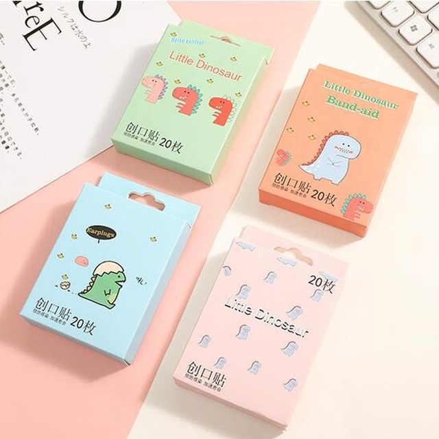 Skin Patch Cartoon Animal Mouse Pattern Band Aid Sports First Aid Kit Portable Adhesive Bandage Wound Dressing Tape