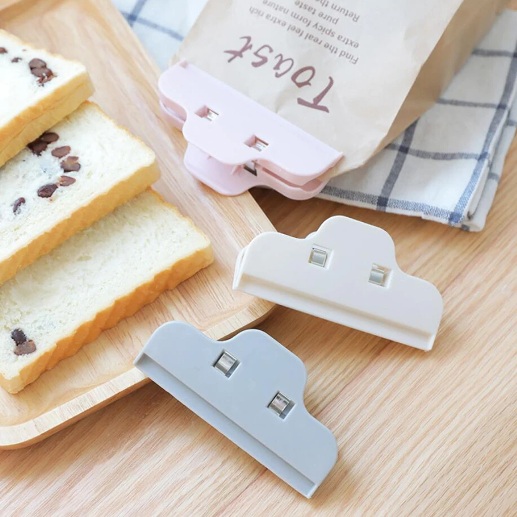 10 Pcs Food Bread Storage Clip Household Plastic Bag Clips Kitchen Utensil 10 Pcs Food Bread Storage Clip Household Plastic Bag Clips Kitchen Utensil