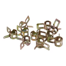 10 шт. 8 мм пружинный Тип топливный вакуумный шланг силиконовый трубный зажим