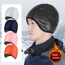 

Fleece Riding Hat Soft Thicken Winter Warm Cycling Cap for Running