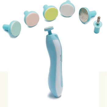 

Electric Nail Clipper Safety Baby Scissors Babies Nail Care Cutter Nail Trimmer Manicure Babies Care Portable Acrlic Nail Kit