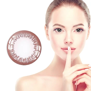 

[Promote sales]Free shipping Horien color contact lens 1pcs quarterly disposable female colour lenses for eyes Party Gift