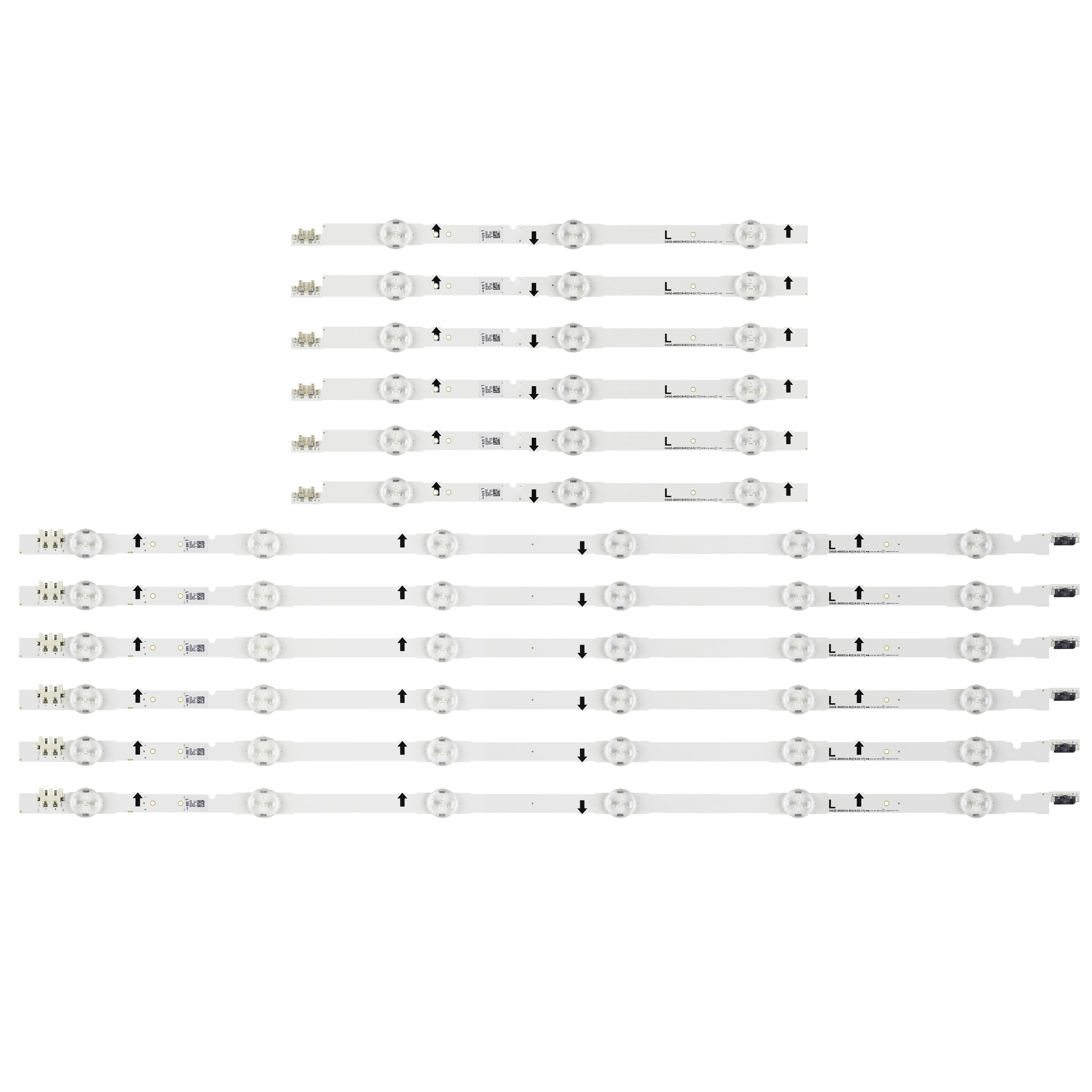 Светодиодная подсветка 9 ламп для Samsung 2014SVS48F UA48J5088AC UE48H6400AK BN96-30453A D4GE-480DCA-R3 D4GE-480DCB-R3