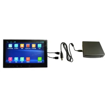 

External DVD Player USB Large Screen CD DVD CD-R CD-RW Read Disc Player for Android System Car Radio Video Accessories